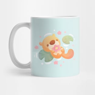 Floating Otter Mug